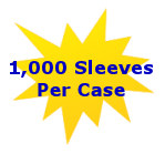 1,000 Sleeves Per Case